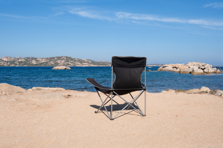 Folding chair buy the sea